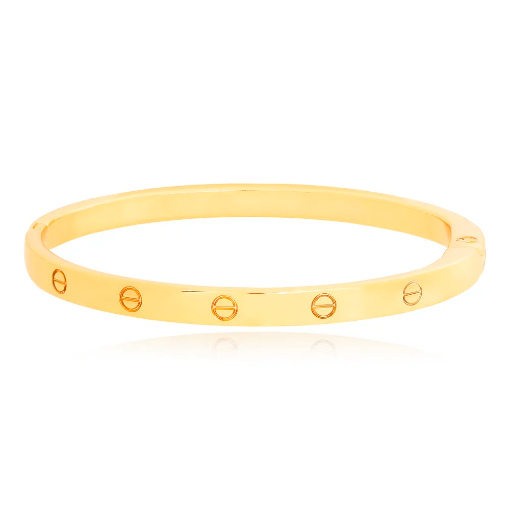Bracelete com Detalhes em Círculos Ouro 18K