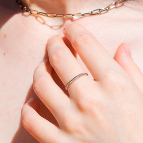 Anel Regulável com Riscos