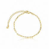 Pulseira Elos Ovais Ouro 18K