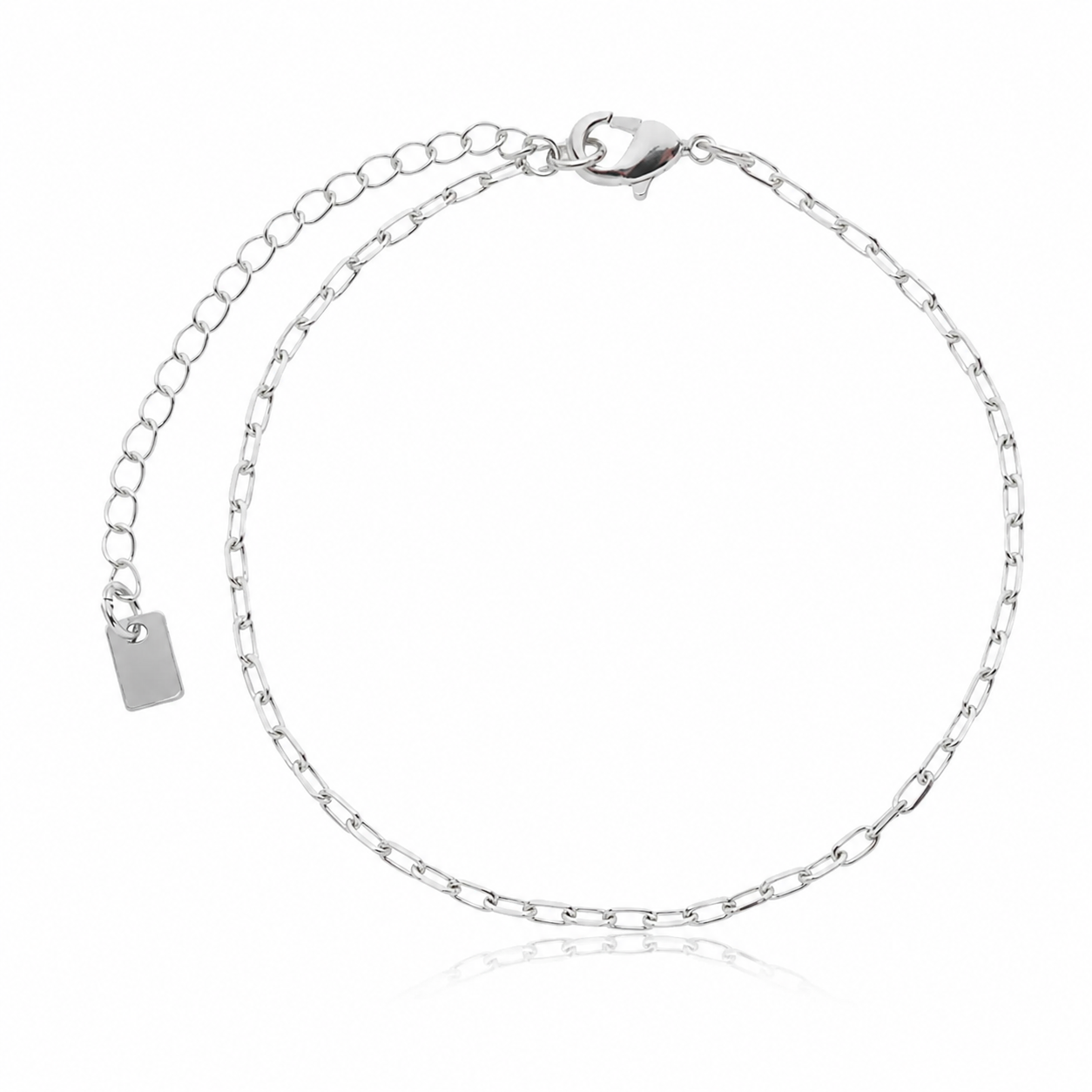 Pulseira Elos Retangulares 1MM