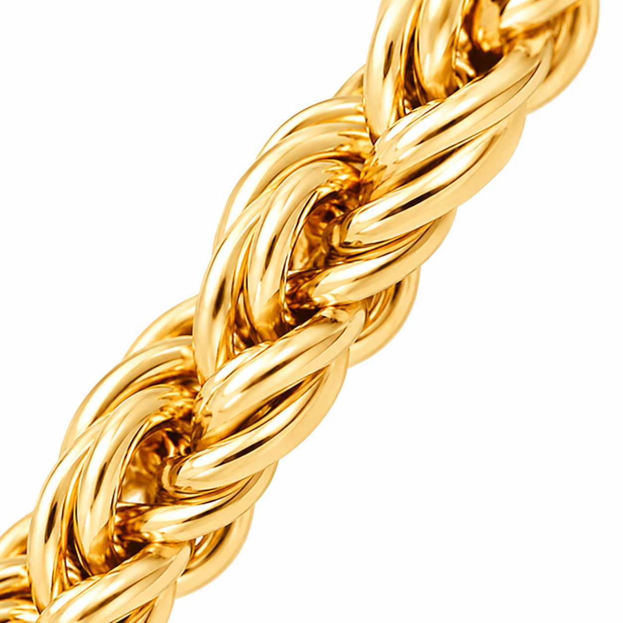 Colar Choker Cordão Baiano 2MM Ouro 18K