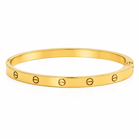 Bracelete com Detalhes em Círculos Ouro 18K