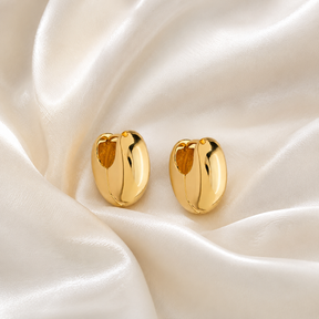 Brinco Argola em U Ouro 18K