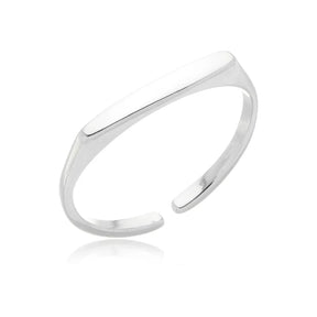 Anel Regulável Fino Liso