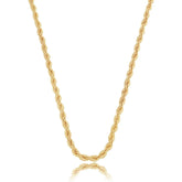 Colar Cordão Baiano 0,5CM Ouro 18K