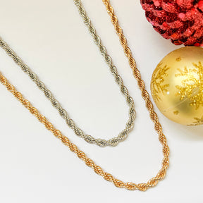 Colar Cordão Baiano 0,5CM Ouro 18K