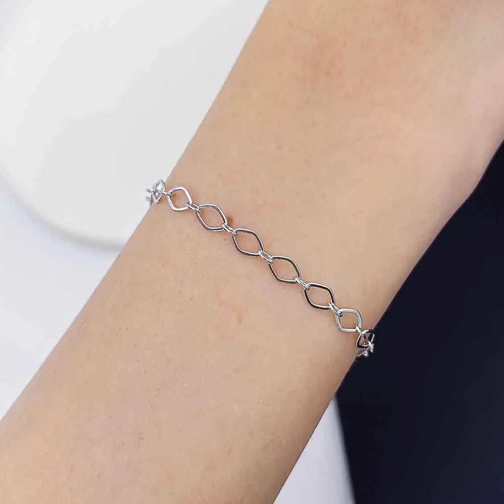 Pulseira Losangos Vazados